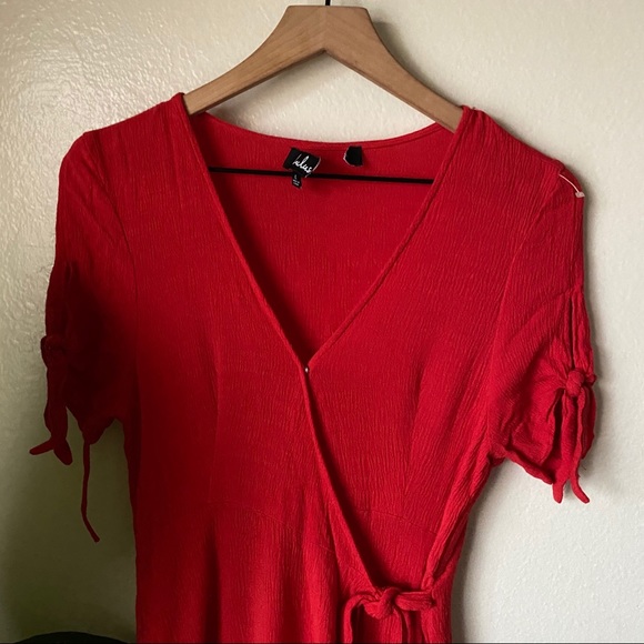 Lulu’s | My Philosophy Wrap Dress - Picture 3 of 7